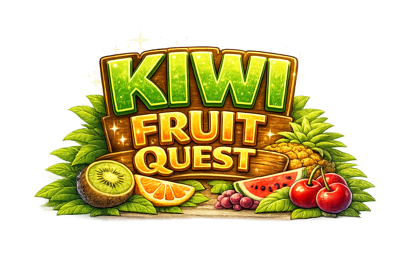 Kiwi Fruit Quest Logo